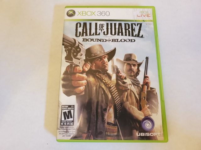Microsoft Xbox 360 Call of Juarez Bound In Blood video game