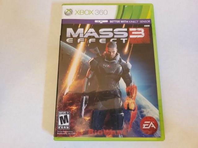 Microsoft Xbox 360 Mass Effect 3 video game