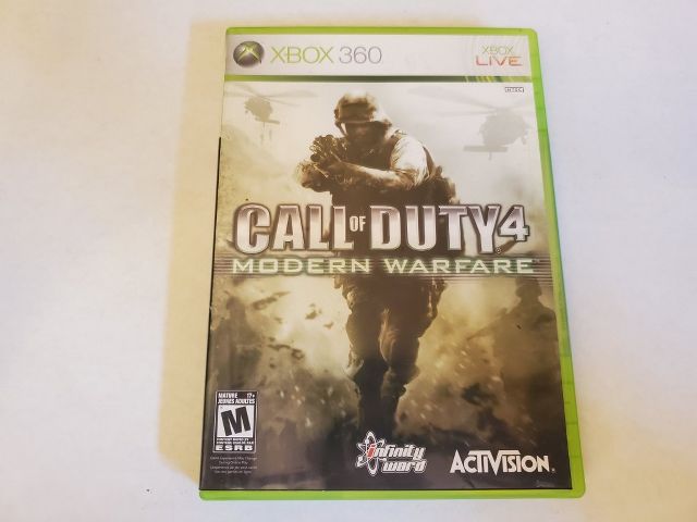 Microsoft Xbox 360 Call of Duty 4  Modern Warfare video game