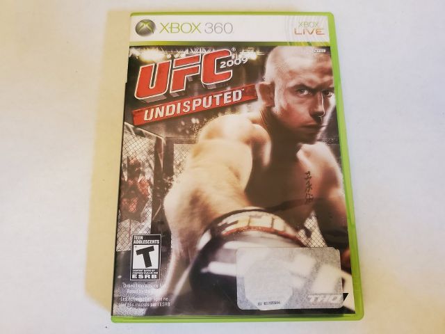 Microsoft Xbox 360 UFC 2009 Undisputed video game