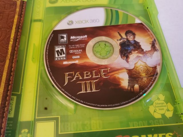 Microsoft Xbox 360 Fable III video game