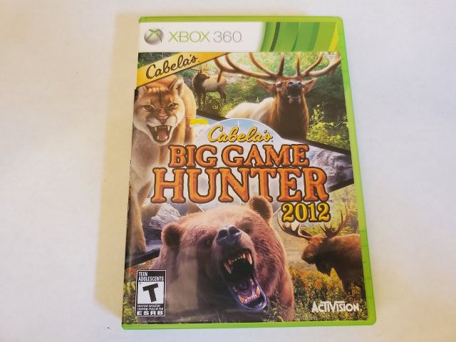 Microsoft Xbox 360 Big Game Hunter 2012 video game