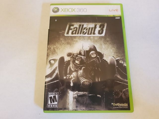 Microsoft Xbox 360 Fallout 3 video game