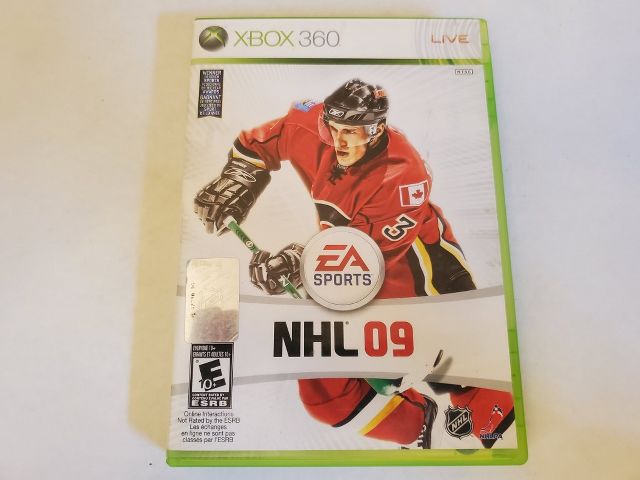 Microsoft Xbox 360 NHL 09 video game