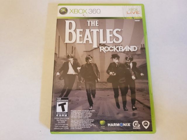 Microsoft Xbox 360 The Beatles Rockband video game