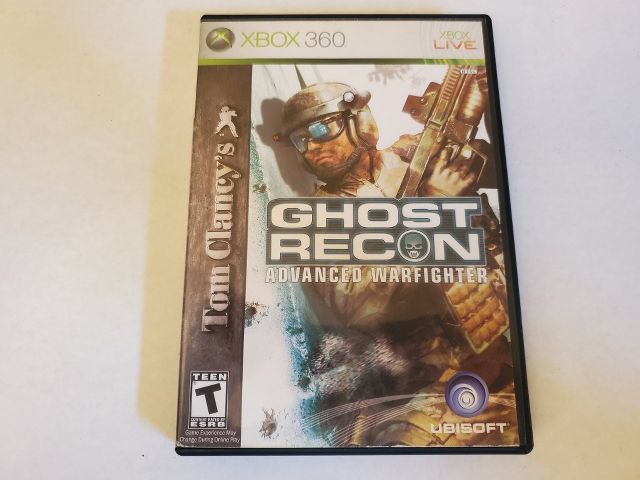 Microsoft Xbox 360 Ghost Recon Advanced Warfighter video game
