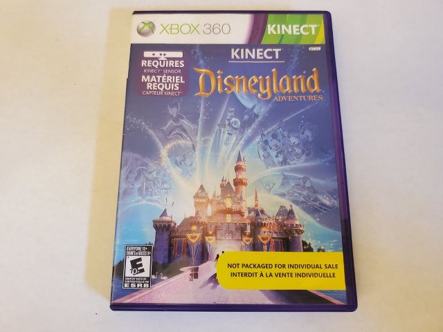 Microsoft Xbox 360 Disneyland Adventures video game