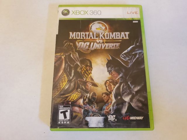 Microsoft Xbox 360 Mortal Kombat vs DC Universe video game