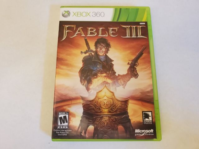 Microsoft Xbox 360 Fable III video game