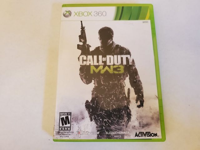 Microsoft Xbox 360 Call of Duty MW3 video game
