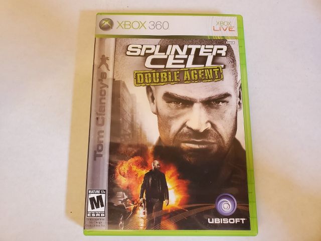 Microsoft Xbox 360 Splinter Cell Double Agent video game