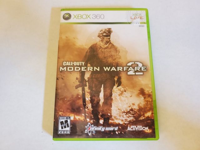 Microsoft Xbox 360 Call of Duty Modern Warfare 2 video game