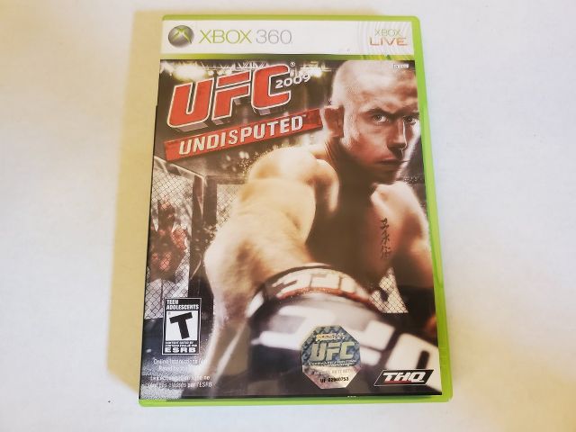 Microsoft Xbox 360 UFC 2009 Undisputed video game