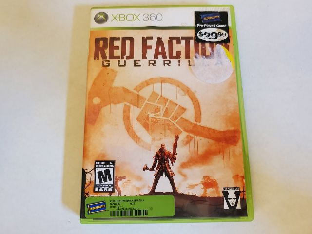 Microsoft Xbox 360 Red Faction Guerrilla video game