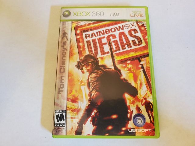 Microsoft Xbox 360 Rainbow Six Vegas video game