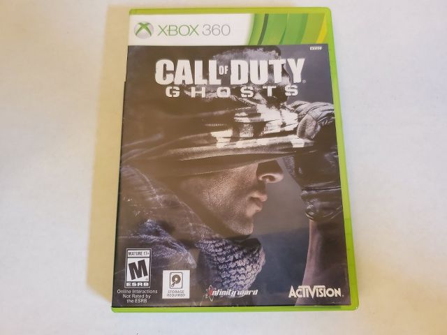 Microsoft Xbox 360 Call of Duty Ghosts video game