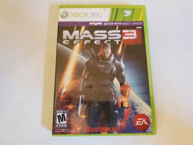 Microsoft Xbox 360 Mass Effect 3 video game
