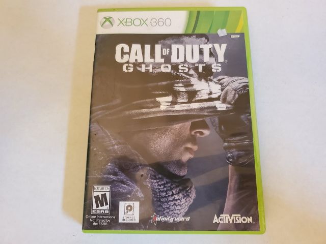 Microsoft Xbox 360 Call of Duty Ghosts video game