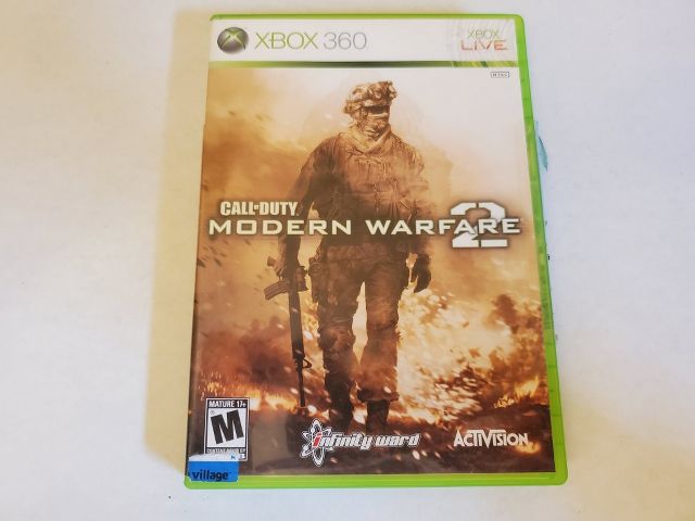 Microsoft Xbox 360 Call of Duty Modern Warfare 2 video game