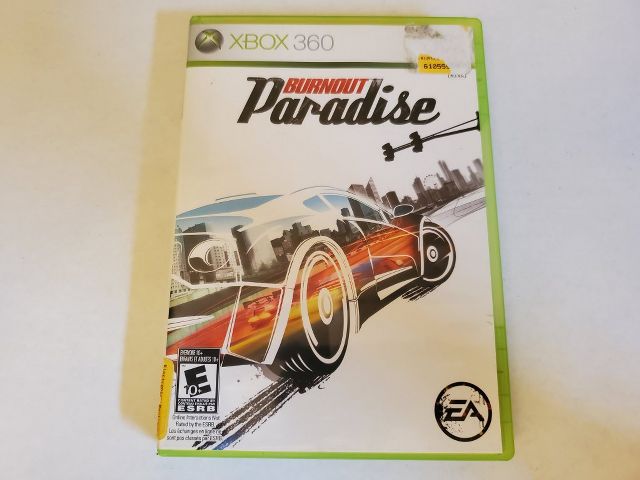 Microsoft Xbox 360 Burnout Paradise video game