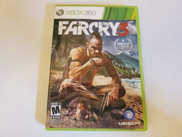 Microsoft Xbox 360 Farcry 3 video game
