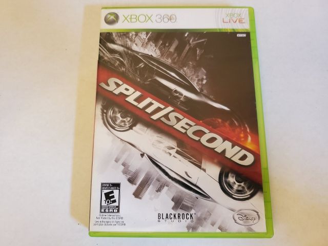 Microsoft Xbox 360 Split Second video game