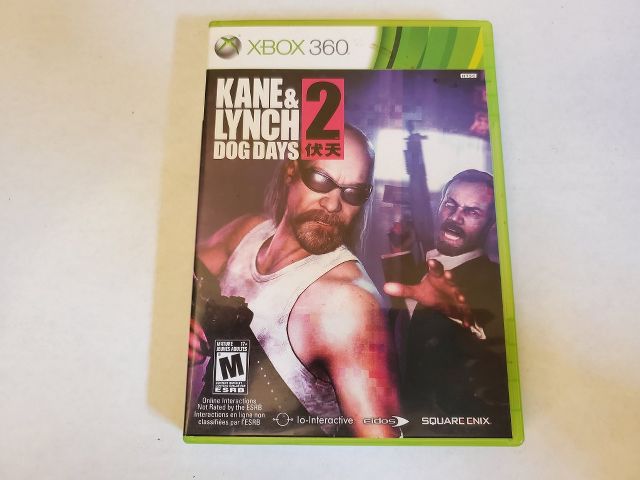 Microsoft Xbox 360 Kane & Lynch 2 Dog Days video game