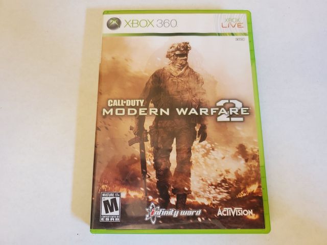 Microsoft Xbox 360 Call of Duty Modern Warfare 2 video game