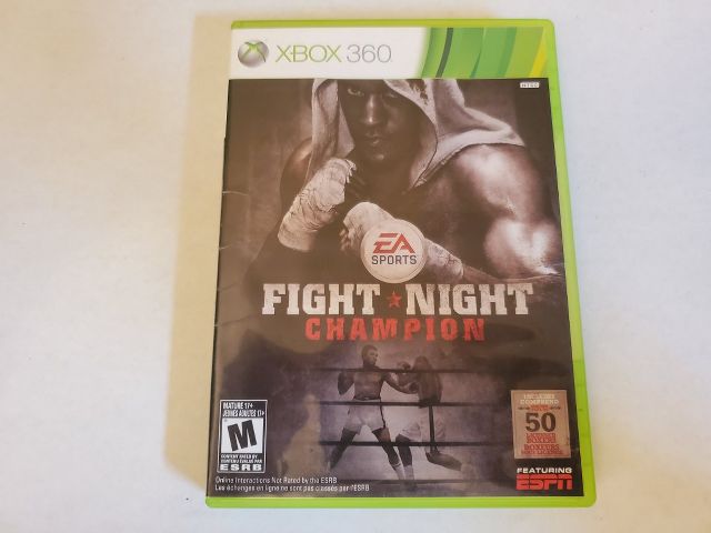 Microsoft Xbox 360 Fight Night Champion video game