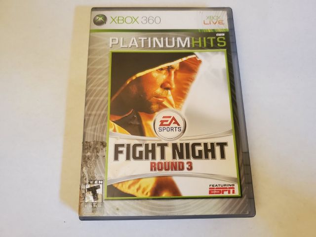 Microsoft Xbox 360 Fight Night Round 3 Platinum Hits video game