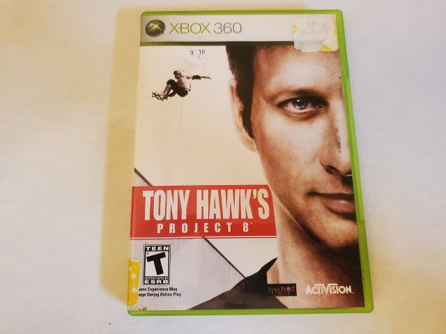 Microsoft Xbox 360 Tony Hawk's Project 8 video game