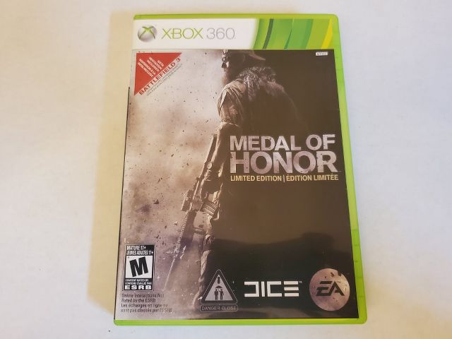 Microsoft Xbox 360 Medal of Honor Limited Edition video game