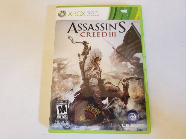 Microsoft Xbox 360 Assassin's Creed III video game