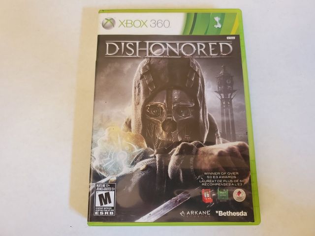 Microsoft Xbox 360 Dishonored video game