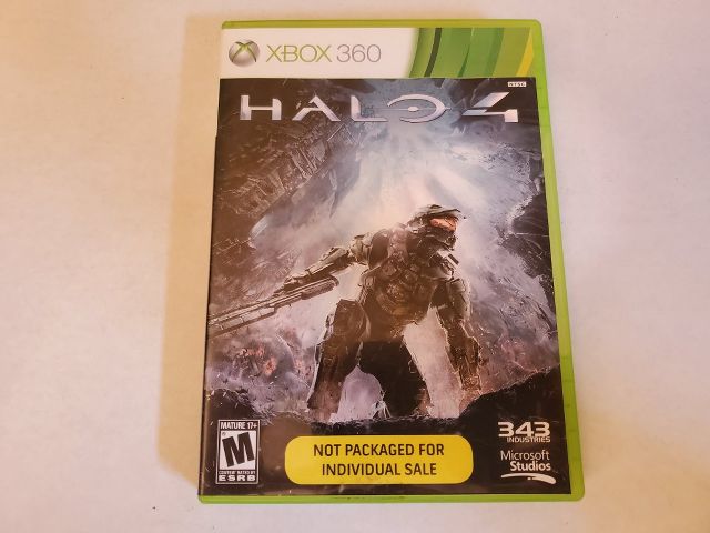 Microsoft Xbox 360 Halo 4 video game