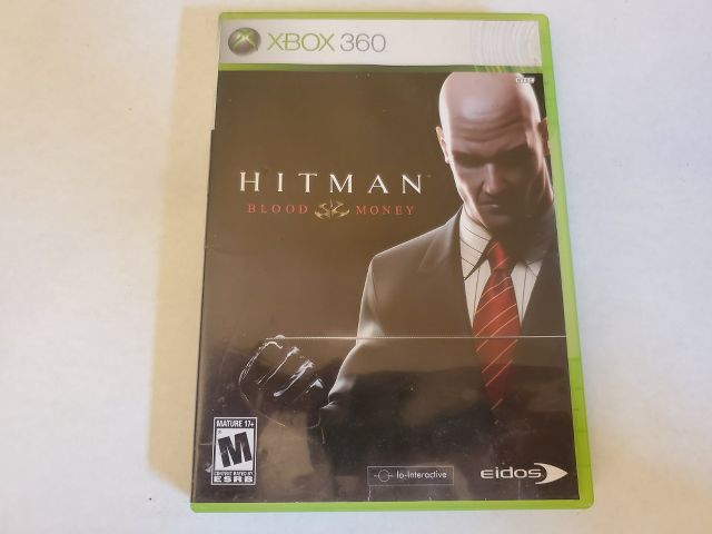 Microsoft Xbox 360 Hitman Blood Money video game