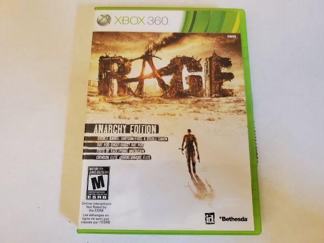 Microsoft Xbox 360 Rage Anarchy Edition video game