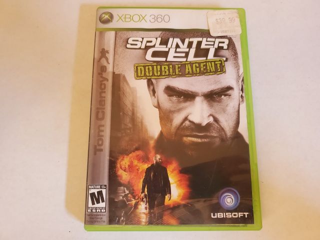 Microsoft Xbox 360 Splinter Cell Double Agent video game