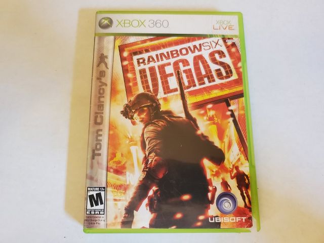 Microsoft Xbox 360 Rainbow Six Vegas video game