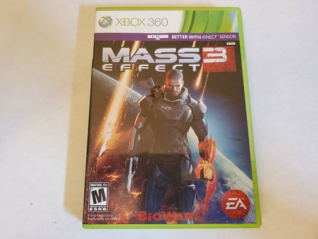 Microsoft Xbox 360 Mass Effect 3 video game