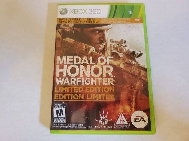 Microsoft Xbox 360 Medal of Honor Warfighter Limited Edition video game