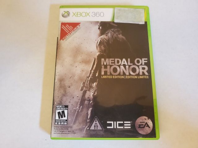 Microsoft Xbox 360 Medal of Honor Limited Edition video game