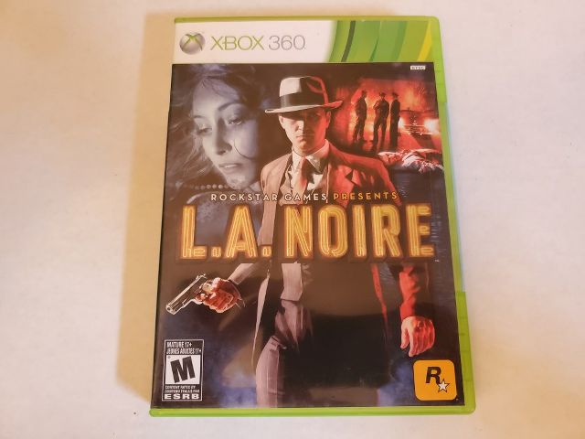 Microsoft Xbox 360 L.A. Noire video game