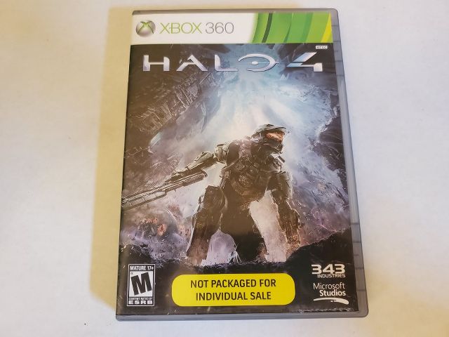 Microsoft Xbox 360 Halo 4 video game