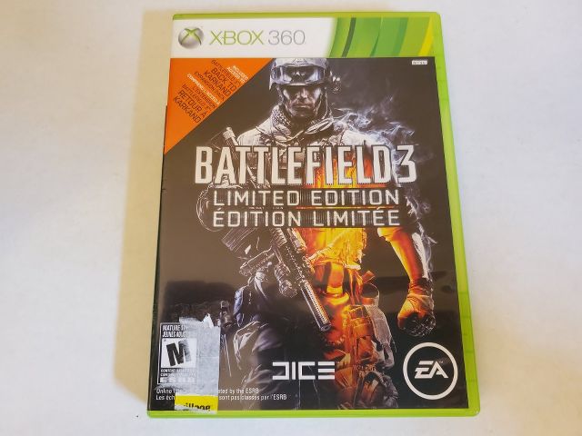 Microsoft Xbox 360 Battlefield 3 Limited Edition video game