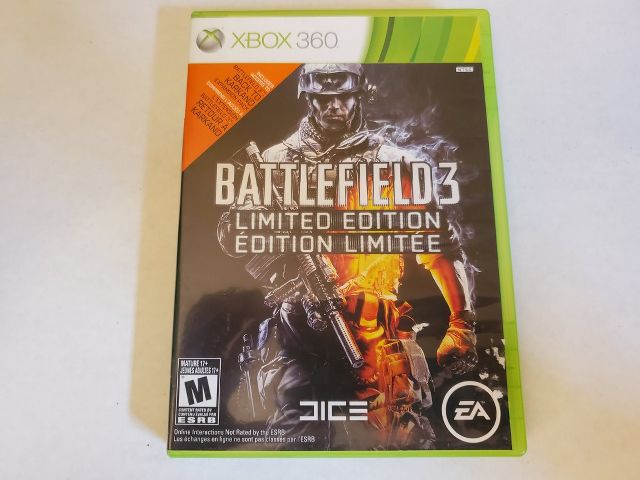 Microsoft Xbox 360 Battlefield 3 Limited Edition video game