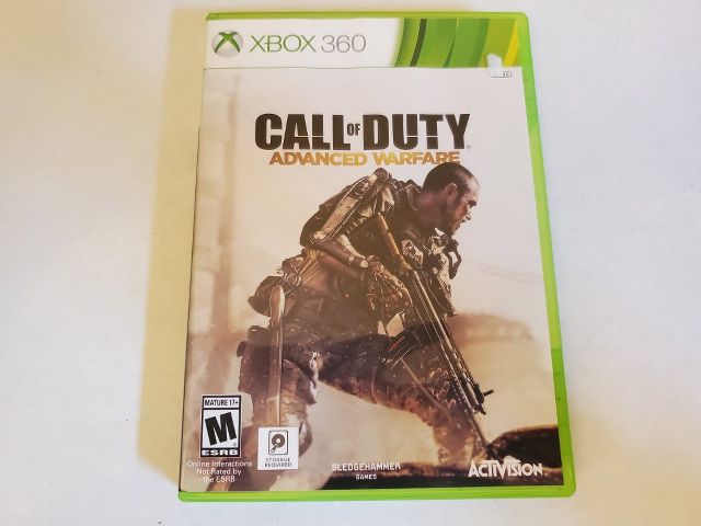 Microsoft Xbox 360 Call of Duty Advanced Warfare video game