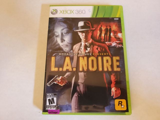 Microsoft Xbox 360 L.A. Noire video game