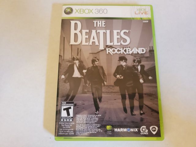 Microsoft Xbox 360 The Beatles Rockband video game
