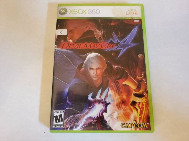 Microsoft Xbox 360 Devil May Cry 4 video game